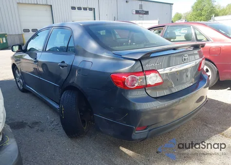 2012 Toyota Corolla S from USA, damaged, VIN 2T1BU4EE9CC846193